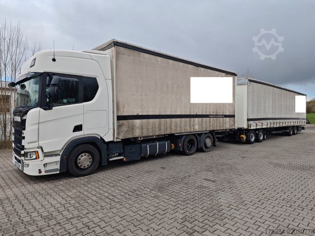 Swap body truck SCANIA S500  Lang LKW MEGA Wechsel BDF Vollausstattung