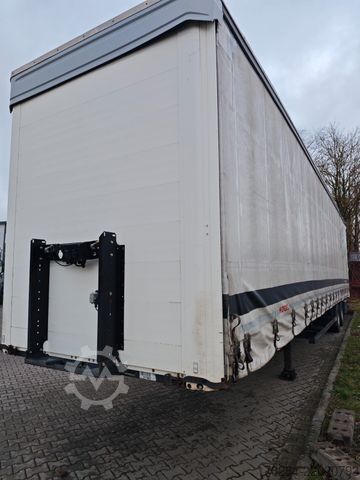 Auflieger mit Pritsche & Plane KÖGEL Mega Liner S 18 SAF-Achsen hydraulisches Hubdach