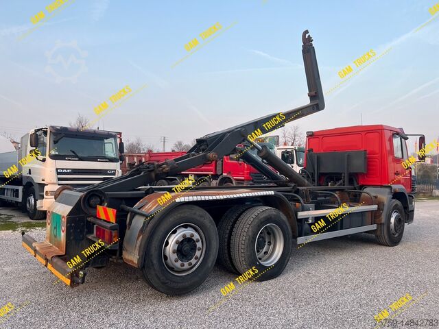 Telehoist load lugger truck MAN 18.285 LE280B Abrollkipper 6x2 Manual
