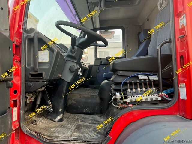 Telehoist load lugger truck MAN 18.285 LE280B Abrollkipper 6x2 Manual