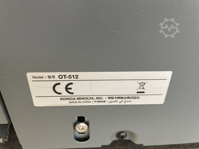 Digital print machine Konica Minolta AccurioPress 6136P incl. paper deck, stacker and OT-512