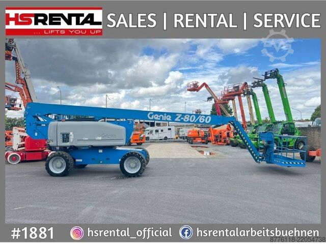 Articulated boom lift Genie Z80/60 diesel 4x4x4 26m - 1881