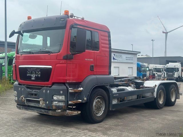 Abrollkipper MAN TGS 33.480 6x6H Abroller Hiab