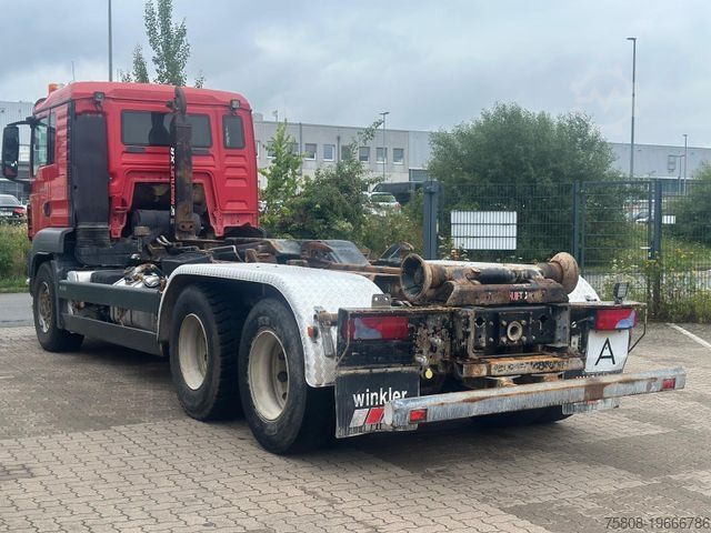Abrollkipper MAN TGS 33.480 6x6H Abroller Hiab