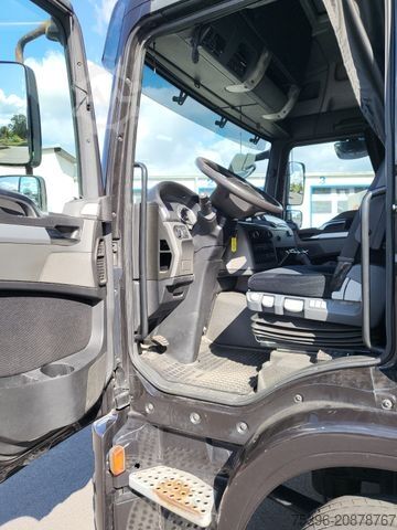 Flatbed truck with tarp MAN TGM 15.290 BL Curtainside-Edscha, 1.Hand