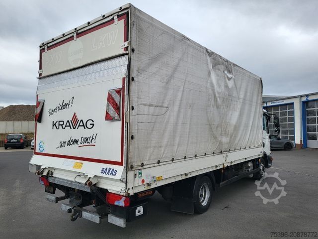 Transporter mit Pritsche & Plane MAN TGL 8.180 BL * Klima * AHK * Nutzlast 2160 kg