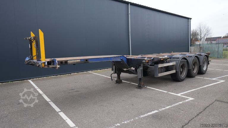 Container transportation D-tec FT-43-03-V Flexitrailer multi container chassis...