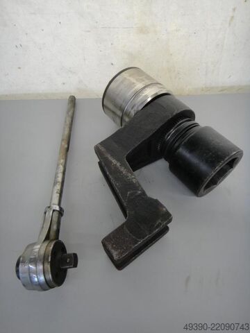 Torque multiplier - Force multiplier up to approx. 10,000 Nm torque with 1" ratchet, torque mu PLARAD XVR 100