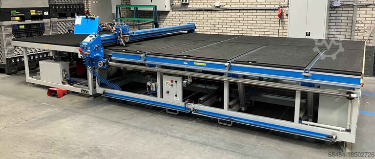 Glass cutting table with LOW-E grinder Hegla Easycut 3326C + LKAT 2222
