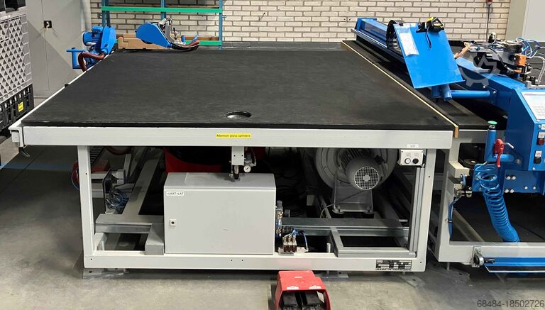 Glass cutting table with LOW-E grinder Hegla Easycut 3326C + LKAT 2222
