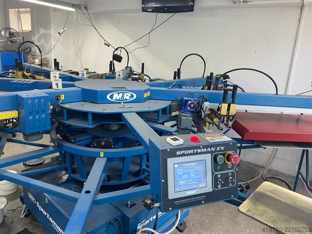 Automatic Textile Press Sportsman LTR8