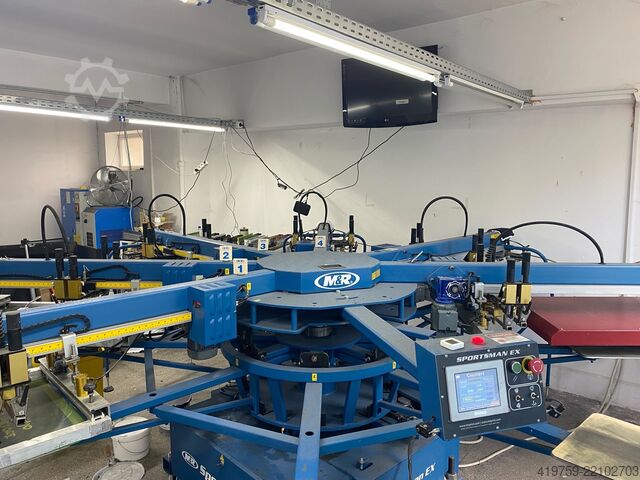 Automatic Textile Press Sportsman LTR8