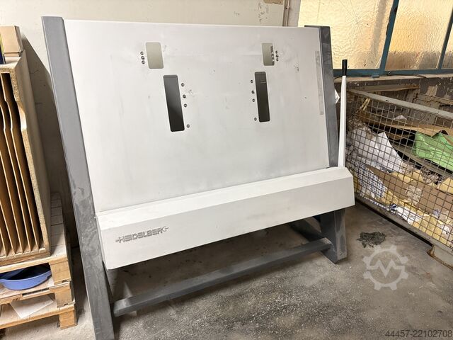 Folding machine Heidelberg Plattenabkante / plate bender