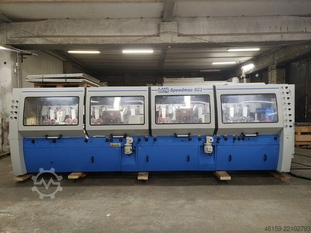 Moulder Leadermac not Weinig Speedmac  (9 spindle) 70m/min