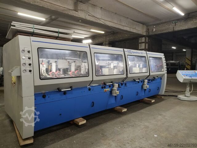 Moulder Leadermac not Weinig Speedmac  (9 spindle) 70m/min