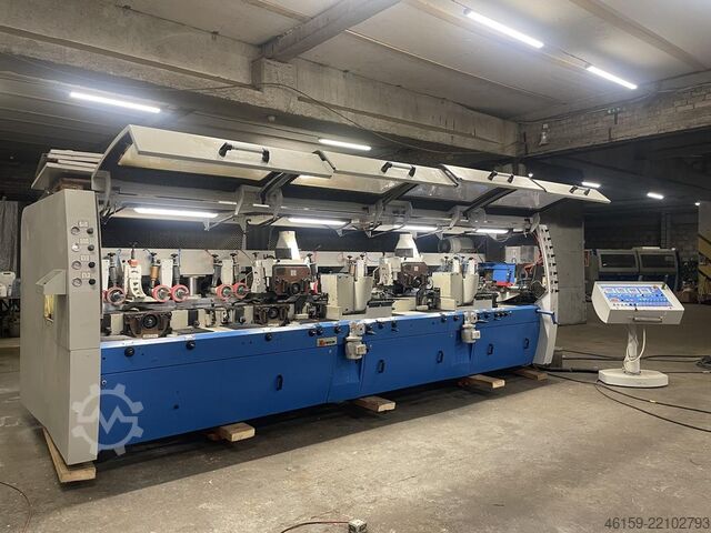 Moulder Leadermac not Weinig Speedmac  (9 spindle) 70m/min