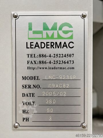 Moulder Leadermac not Weinig Speedmac  (9 spindle) 70m/min