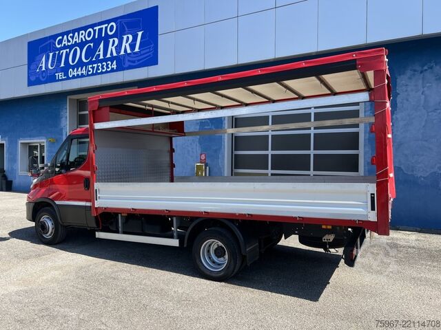 Transporter mit Pritsche & Plane Iveco Daily 72-180