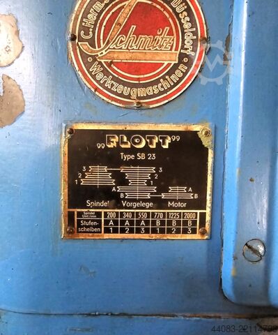 Pillar Drilling Machine Flott SB 23