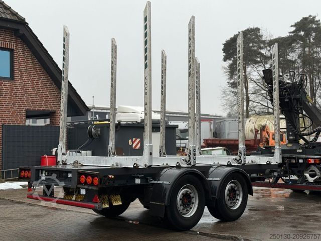 Logging truck MERCEDES-BENZ Arocs 2546 BL 6x4HAD Palfinger LK + Janzen T19
