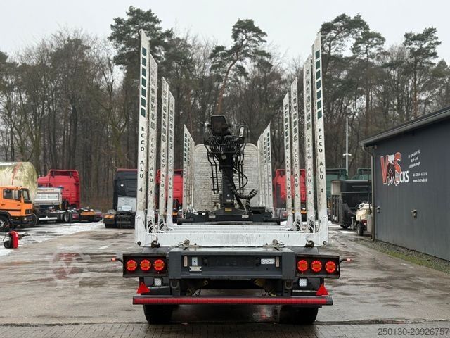 Logging truck MERCEDES-BENZ Arocs 2546 BL 6x4HAD Palfinger LK + Janzen T19