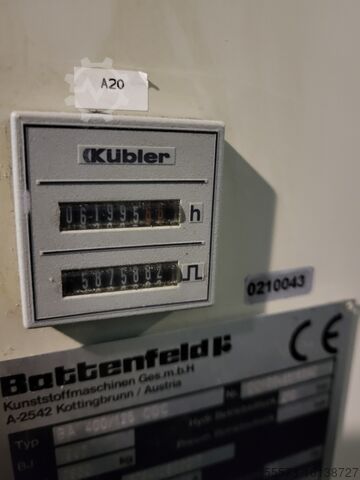 Injection molding machine BATTENFELD