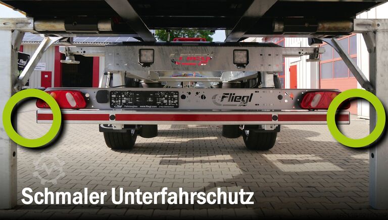 Anhänger-Wechselfahrgestell Fliegl Tandem-Wechselanhänger TWP 180 Jumbo-ZL