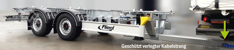 Anhänger-Wechselfahrgestell Fliegl Tandem-Wechselanhänger TWP 180 Jumbo-ZL