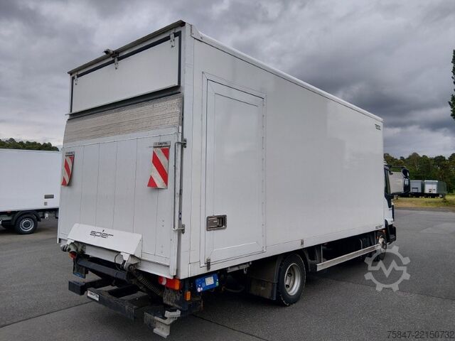 Box truck Iveco EuroCargo ML 75 E 19/P LBW Türe im Koffe