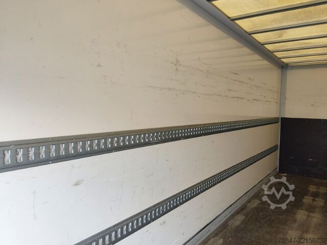 Box truck Iveco EuroCargo ML 75 E 19/P LBW Türe im Koffe