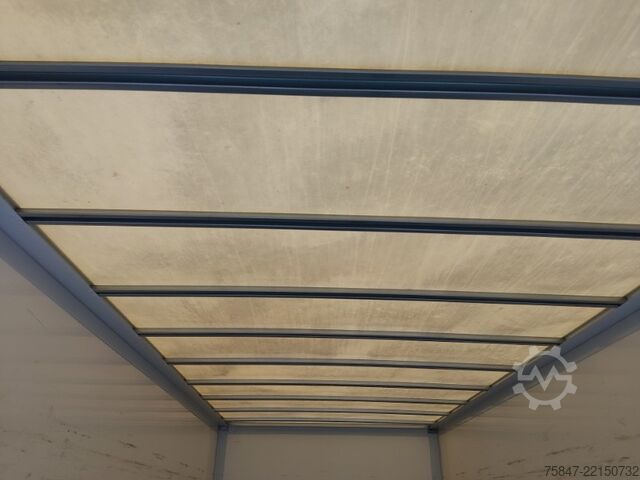 Box truck Iveco EuroCargo ML 75 E 19/P LBW Türe im Koffe