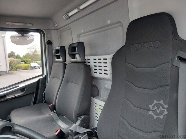 Box truck Iveco EuroCargo ML 75 E 19/P LBW Türe im Koffe