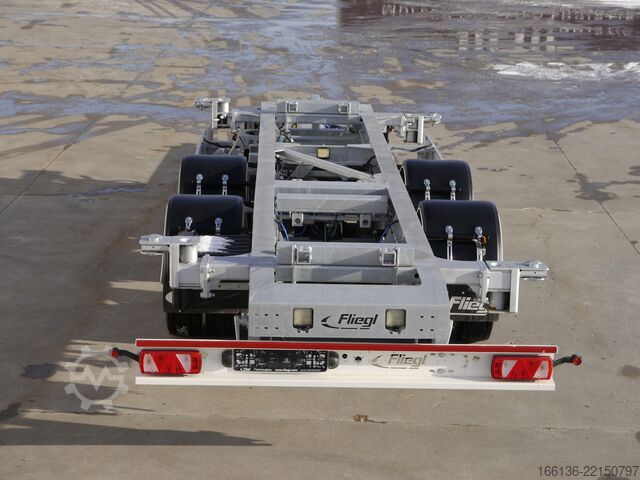 Trailer Swap Chassis FLIEGL Tandem-Wechselanhänger TWP 180 Jumbo-Z