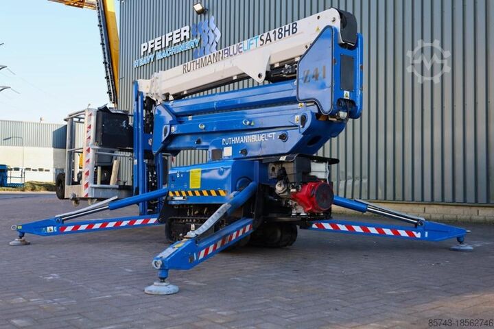 Gelenkteleskoparbeitsbühne Ruthmann BLUELIFT SA18HD Gasoline / 220V, 18m Working Heigh