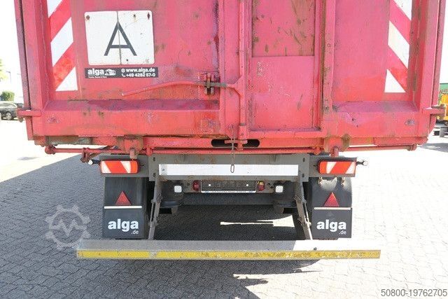 Tipper semitrailer FLIEGL DHKA 350, Stahl, 60m³, Luft-Lift, Schrottmulde