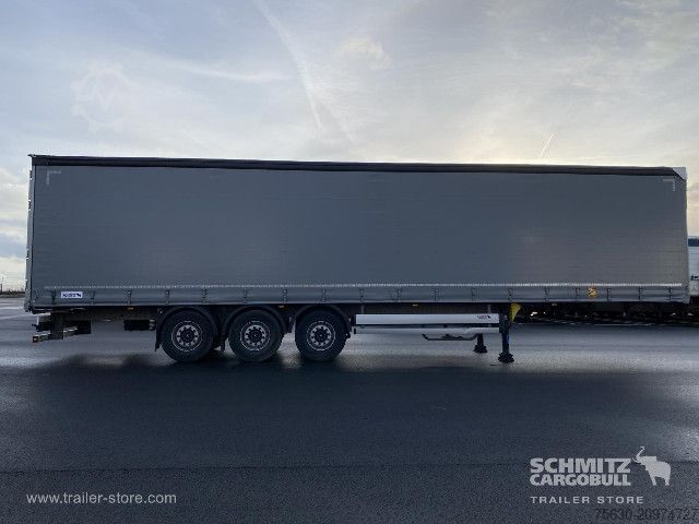 Open semitrailer with tarp Schmitz Cargobull Semitrailer Curtainsider Standard