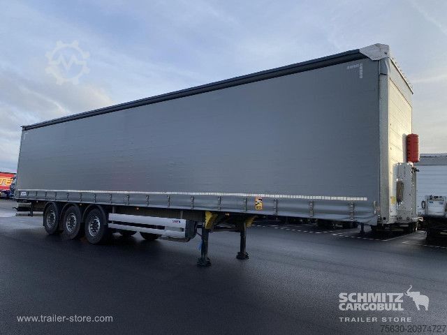 Open semitrailer with tarp Schmitz Cargobull Semitrailer Curtainsider Standard