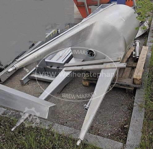 Vertical stainless steel tank Jorns Apparatebau 