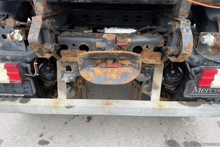 Dreiseitenkipper LKW Mercedes-Benz Unimog U 400 4x4 / Swiss-Vehicle