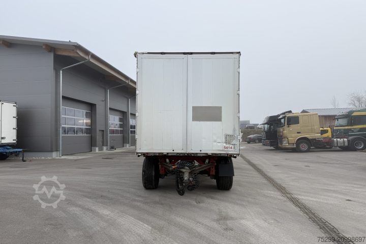 Open trailer with tarp Krone AZ Plane+HB / Swiss-Vehicle