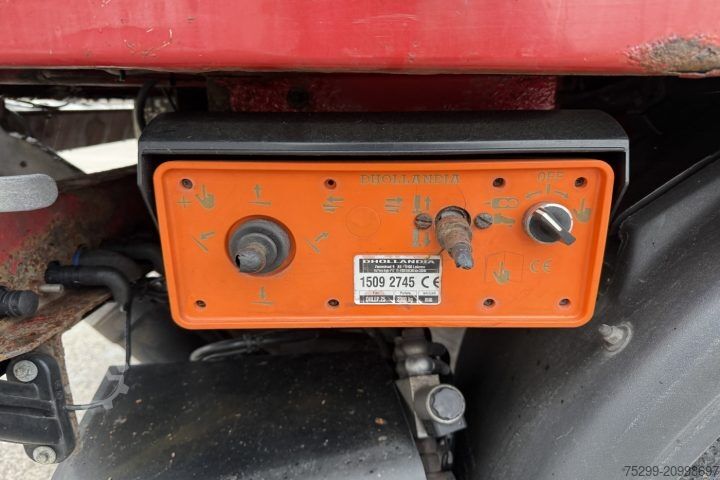 Open trailer with tarp Krone AZ Plane+HB / Swiss-Vehicle