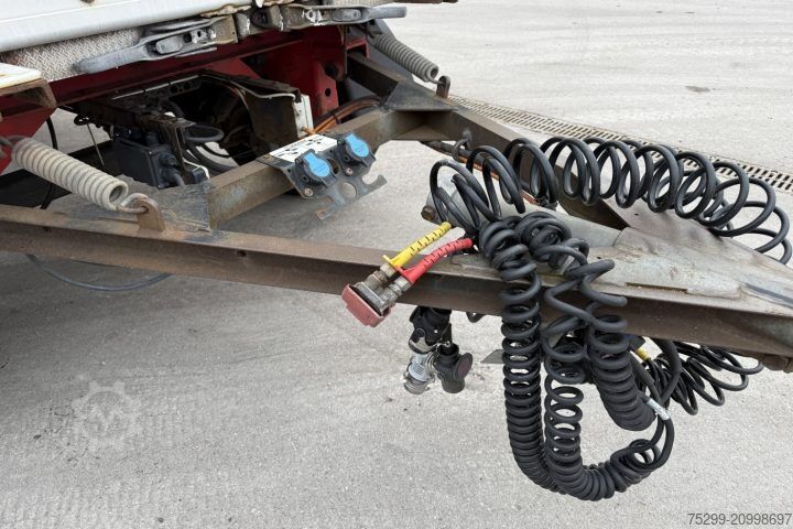 Open trailer with tarp Krone AZ Plane+HB / Swiss-Vehicle