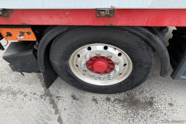 Open trailer with tarp Krone AZ Plane+HB / Swiss-Vehicle