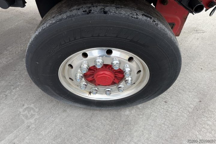 Open trailer with tarp Krone AZ Plane+HB / Swiss-Vehicle