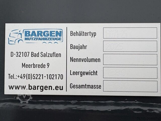 Swap chassis trailer ungesetzt Abrollcontainer Standart 4.5m x 2.38m x 0.75m sofort verfügbar!