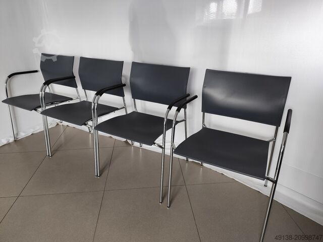 Office chairs, contract/event chairs THONET S 360 F - DELPHIN DESIGN