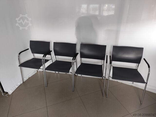 Office chairs, contract/event chairs THONET S 360 F - DELPHIN DESIGN