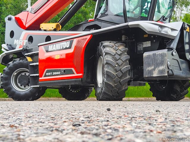Rotating forklift Manitou MRT 2660 vision
