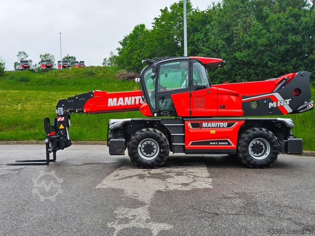 Rotating forklift Manitou MRT 2660 vision