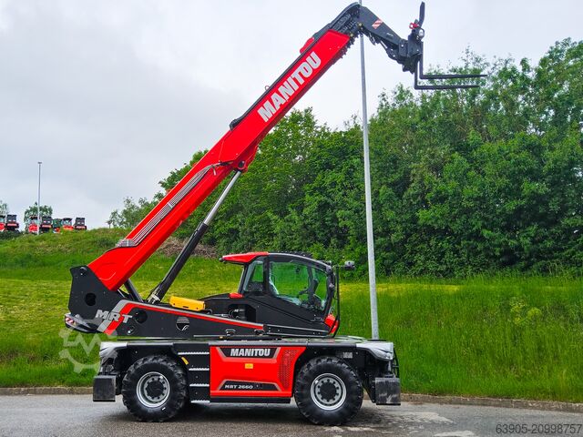 Rotating forklift Manitou MRT 2660 vision